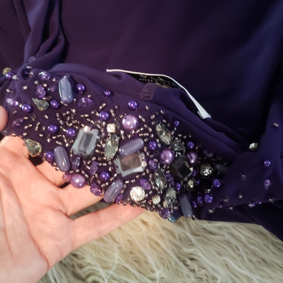 Mark and James Badgley Mischka Embellished Dress - Picture 6 of 13